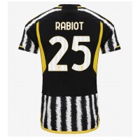 Dres Juventus Adrien Rabiot #25 Domáci 2023-24 Krátky Rukáv